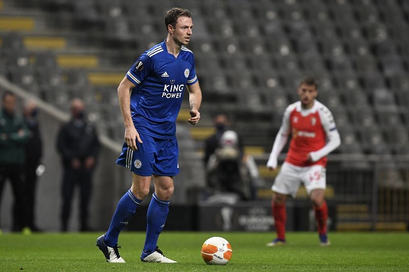 Jonny Evans's Leicester contract expires at the end of this season